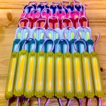 Lampu LED COB Waterproof 9 Mata untuk Kendaraan