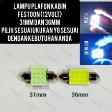 Lampu Kabin LED Plafon 31mm untuk Mobil