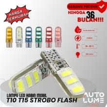 Lampu LED T10 T15 6 Mata Super Terang untuk Motor dan Mobil