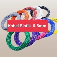 Kabel Tembaga Murni Bintik Kualitas Jepang 0.5 mm