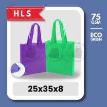 Tas Spunbond Goodybag HLS 75GSM & 65GSM – Tali Praktis Ukuran 25x35x8