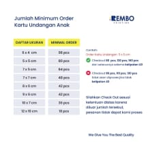 Kartu Ucapan Terima Kasih Kustom