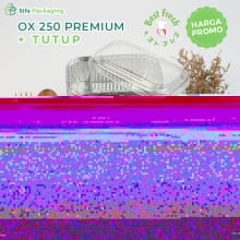 Tray Aluminium OX 250 – Ideal untuk Semua Makanan