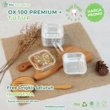 Alumunium Foil Tray Cup Premium OX 100 – Solusi Sajian Lezat!