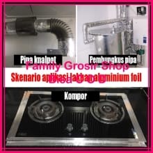 Lakban Aluminium Multi Fungsi
