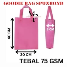 Tas Goodie Bag Spunbond 30x40x8 cm – Tote Bag Polos Warna