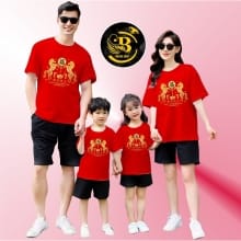 Kaos Keluarga Polos Premium