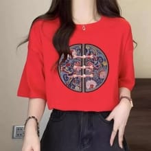 Kaus Polos Semi Katun Beraneka Warna