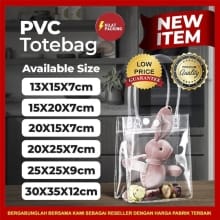 Tas Tote Bag Transparan Mika Delkochoice