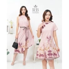 Setelan Batik Couple Imlek – Pink