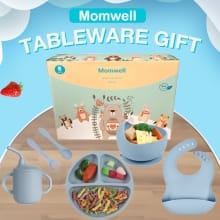 Gift Set Makan Bayi 8in1 dari Momwell