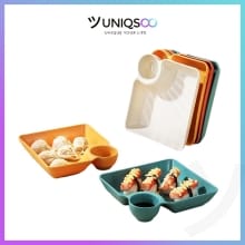 Piring Makan 2 in 1 UNIQSOO
