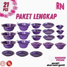 Paket Lengkap Perabot Dapur 21 Pcs – Elegan dan Praktis