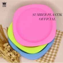Piring Segi Empat Plastik Indah dan Tahan Lama