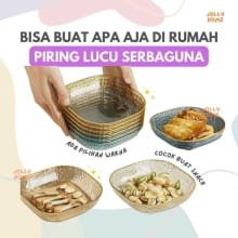 Piring Diamond Bening – Elegan dan Multifungsi!