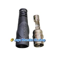 Antena TV Jack Hitam PVC 5C