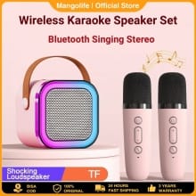 Speaker Karaoke Nirkabel Duo