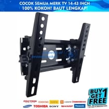 Bracket TV Multifungsi 14-43 Inch