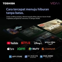 Smart TV 32″ Toshiba HD Dolby Audio