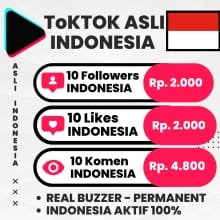 Followers Tiktok Asli dan Permanen – Buzzer Manusia