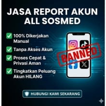 Jasa Pembuatan Laporan Akun Media Sosial