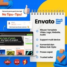 Koleksi Aset Digital Premium dari Envato Elements