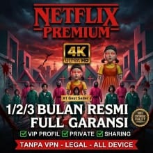 Langganan Netflix Premium – Hemat & Terjamin