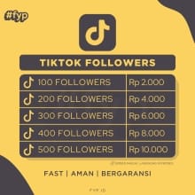 Followers TikTok Permanen