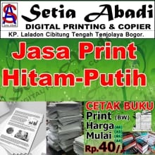 Jasa Cetak Buku Hitam Putih Berkualitas