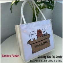 Totebag Karakter Tali Sumbu untuk Wanita