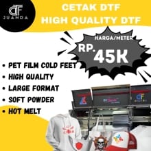 Cetak Desain DTF Berkualitas Tinggi
