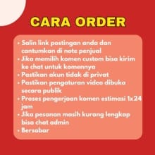 Komen Asli dari Akun Indonesia