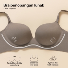 Bra Teen Tanpa Kawat GRENEY – Nyaman dan Stylish