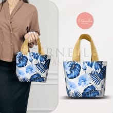 Tas Kanvas Premium Multifungsi – Tas Mukena & Kosmetik