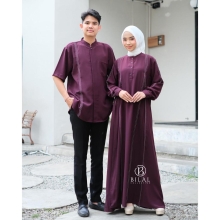 Nabila Couple Dress – Set Fashion Pasangan