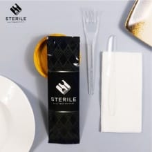 Set Pisau dan Garpu Plastik Premium