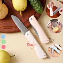 Pisau Lipat Mini Anti Karat Stainless Steel – Praktis untuk Dapur dan Traveling