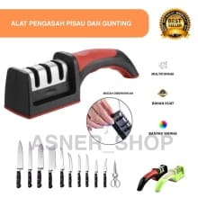 Pengasah Pisau & Gunting Multifungsi