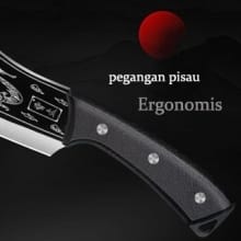Pisau Naga Pemotong Tulang dengan Sarung Anti Karat