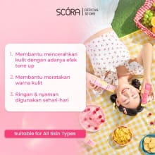 SCORA Sheer Glow Cream 30 Gr – Mencerahkan Kulit Secara Alami
