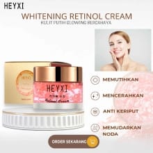 Krim Retinol HEYXI untuk Kulit Cerah dan Awet Muda