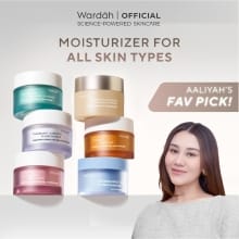 Wardah Gel Pelembab Terbaru 30 g – Krim Siang Cerah & Glowing, Moisturizer Kolagen, Tranexamic Alpha Arbutin, Cica, Vitamin C