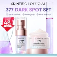 SKINTIFIC – 377 Dark Spot Brightening Duo | Moisturizer 30g & Serum 20ml