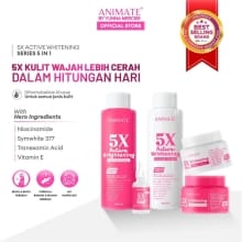 Seri Whitening 5in1 Animate 5x – Kulit Cerah Berseri
