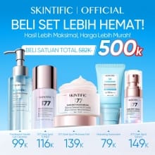 Set Skincare Lengkap SKINTIFIC – Facial Wash, Toner, Serum, Moisturizer & Sunscreen