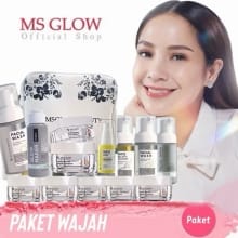 Paket Wajah MS GLOW – Bonus Pouch & Essence Mini
