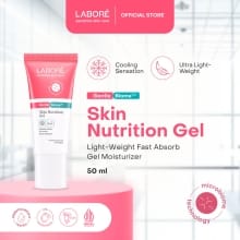 LABORÉ Gel Pelembap Khusus Kulit Sensitif 50ml – Dermalab Moisturizer Terbaik dengan Hyaluronic Acid untuk Kulit Cerah