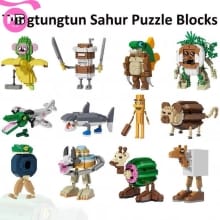 Puzzle Bricks Karakter Tung Tung Sahur – Mainan Edukatif Kreatif