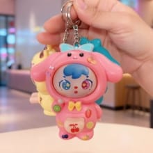 Gantungan Kunci Ekspresi Bubu – Mainan Unik yang Berubah Wajah Lucu
