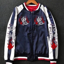 Jaket Sukajan Shinigami 2in1 Full Bordir – Stylish dan Multifungsi